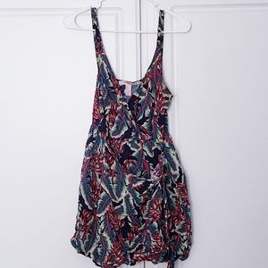 FOREVER 21 Tropical Wrap Dress L